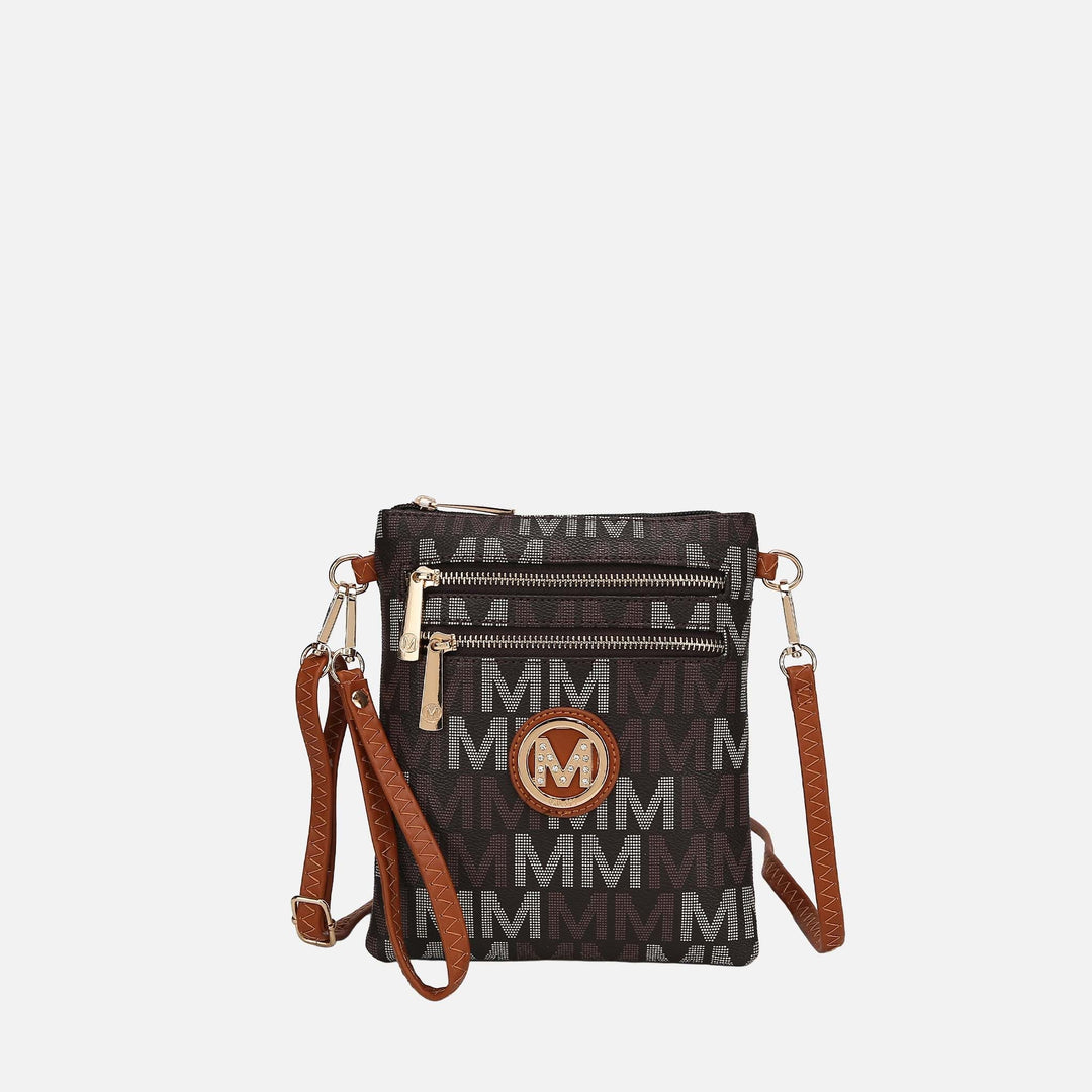 MKF Collection By Mia K Gaia Milan Signature Crossbody Bag