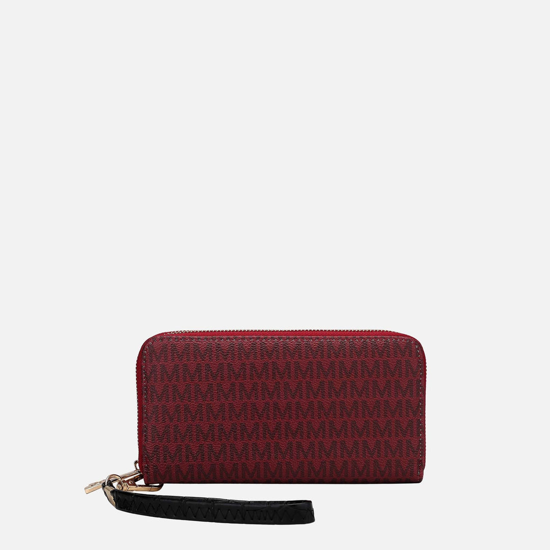 Red MKF Collection By Mia K Noemy Signature Wallet