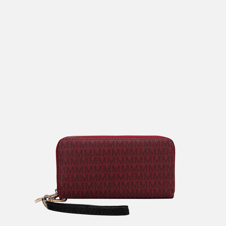 Red MKF Collection By Mia K Noemy Signature Wallet