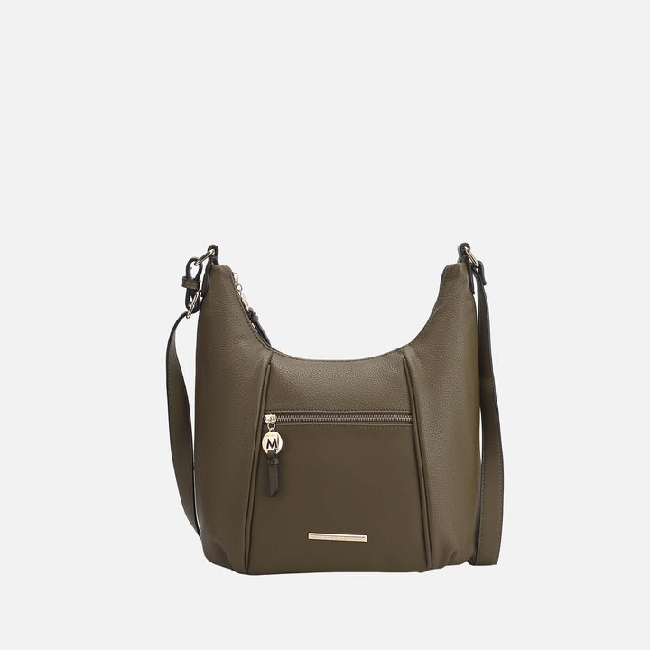Pewter MKF Collection By Mia K Lavinia Shoulder Bag 1