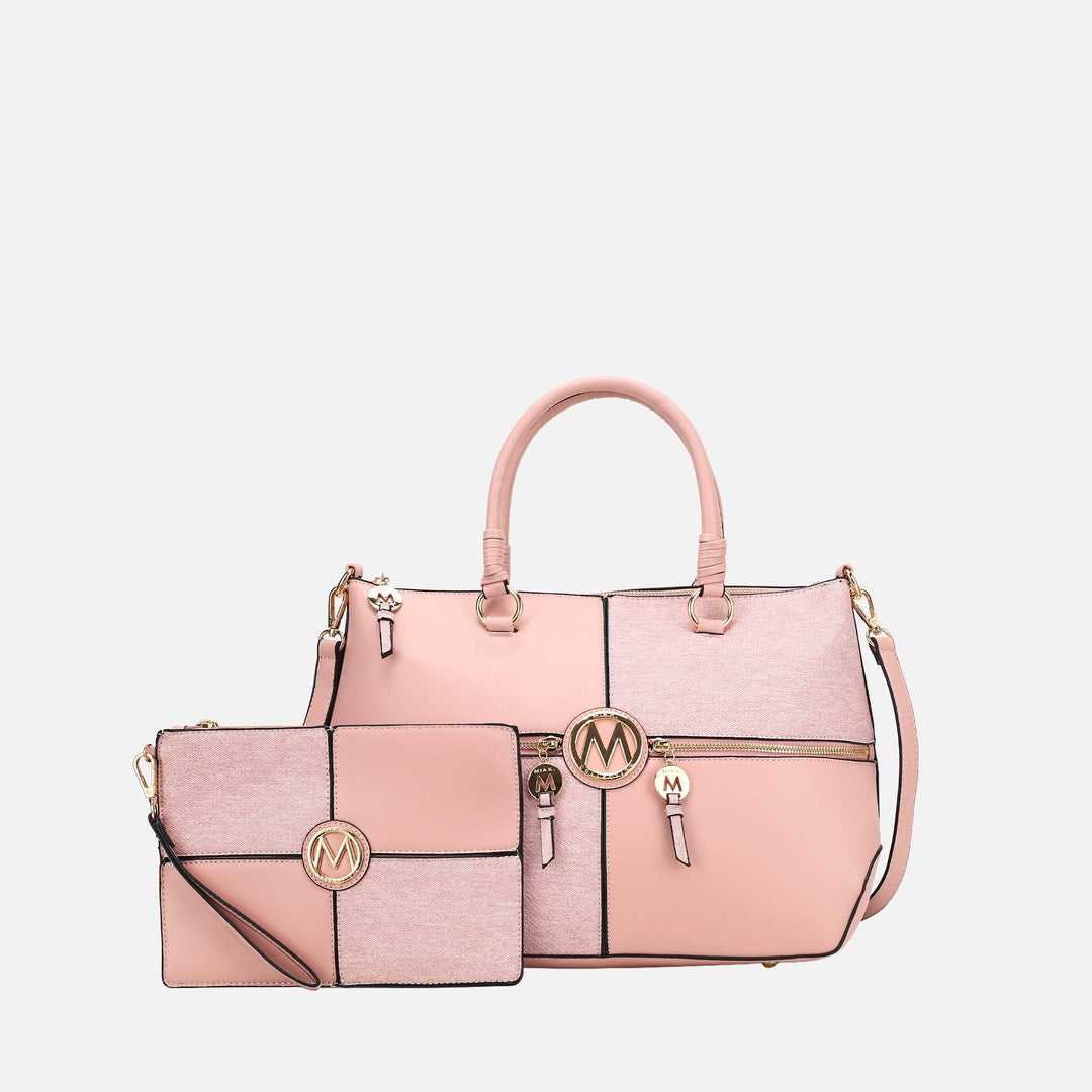 MKF Collection By Mia K Maji Tote Bag And Set