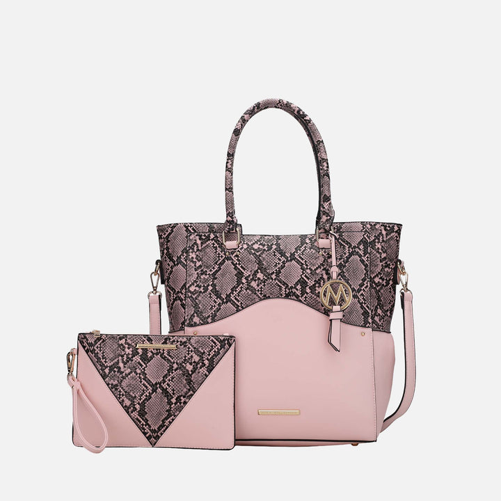 Denim Blue MKF Collection By Mia K Iris Tote Bag