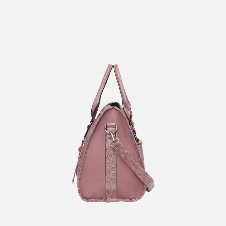 Chocolate MKF Collection By Mia K Patricia Weekender Bag