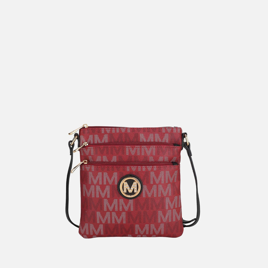 Tawny MKF Collection By Mia K Lemuel Signature Crossbody Bag