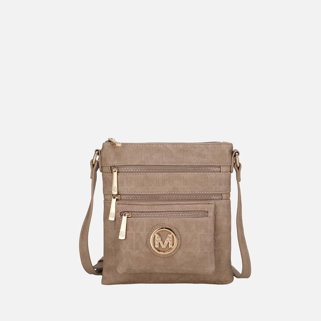Golden Poppy MKF Collection By Mia K Jessy Signature Crossbody Bag