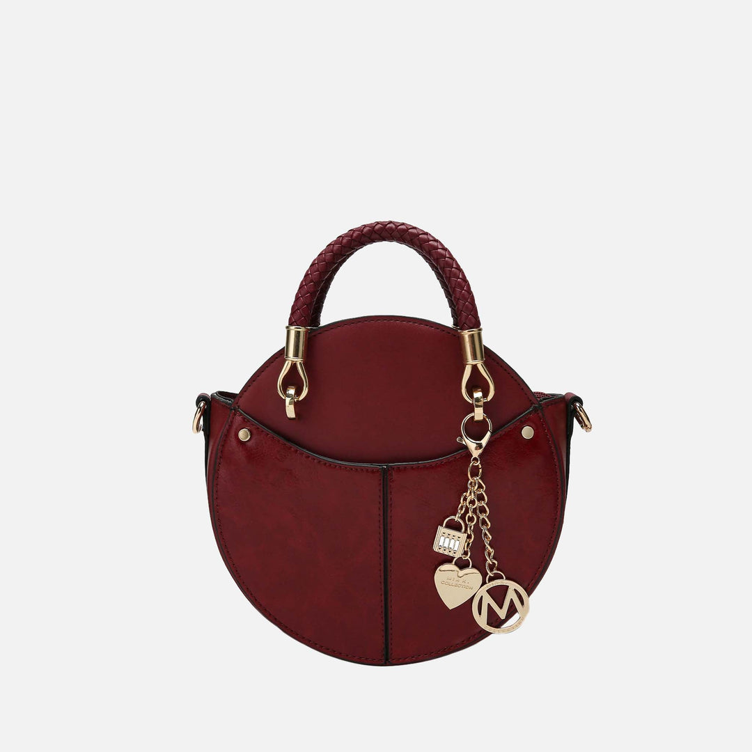 Snake Cognac MKF Collection By Mia K Camille Crossbody Bag