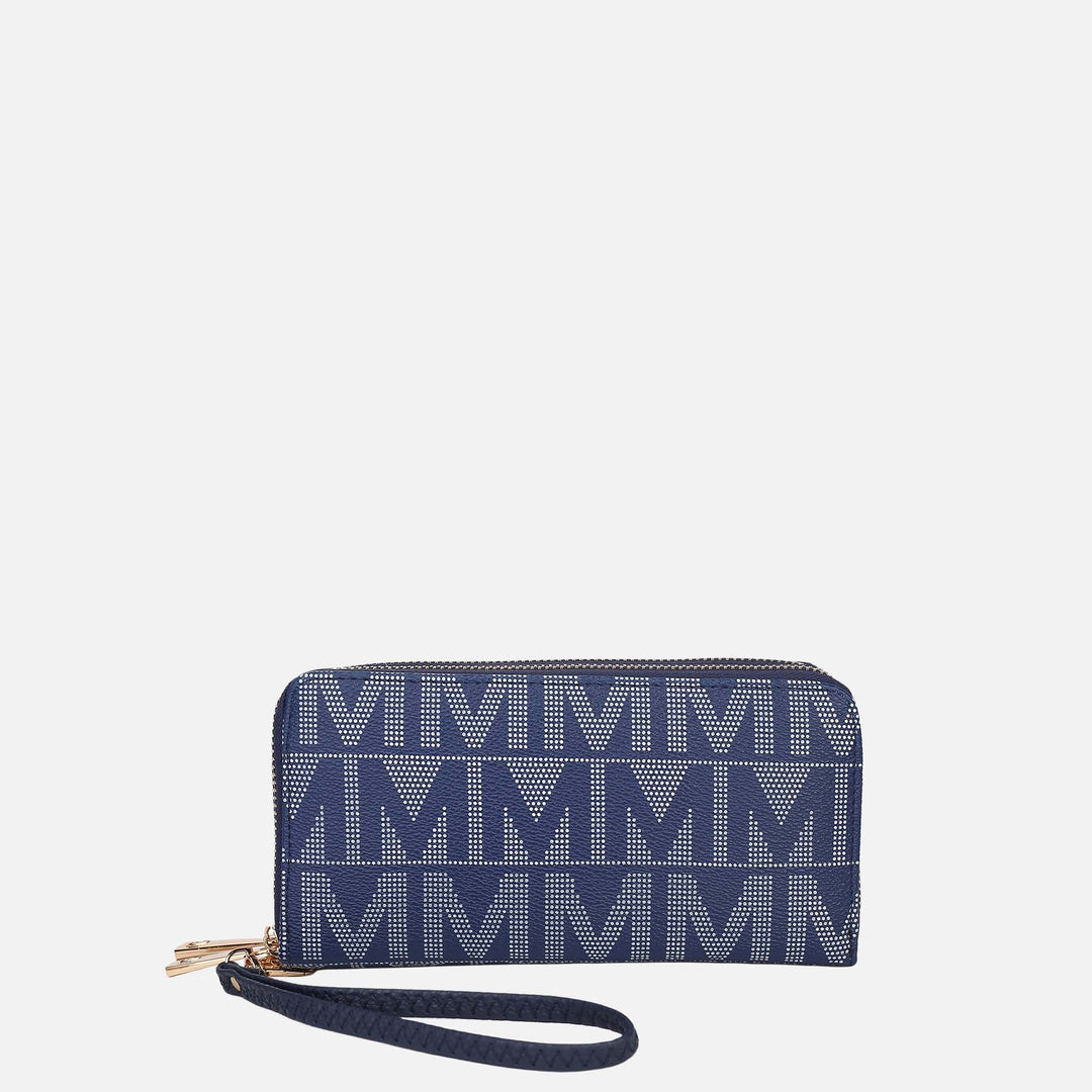 Light Blue MKF Collection By Mia K Danielle Signature Wallet