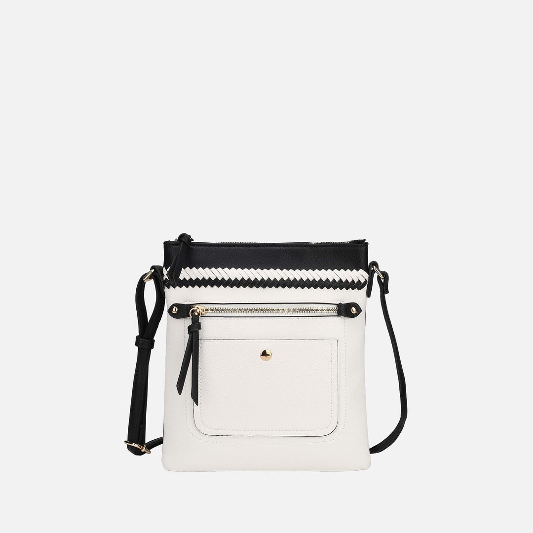 Red MKF Collection By Mia K Georgia Crossbody Bag