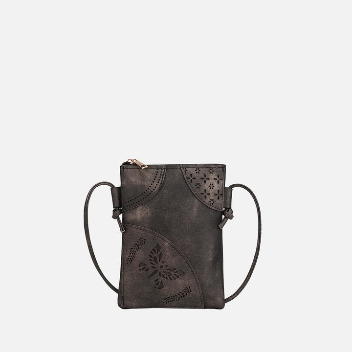 Black MKF Collection By Mia K Willow Crossbody Bag