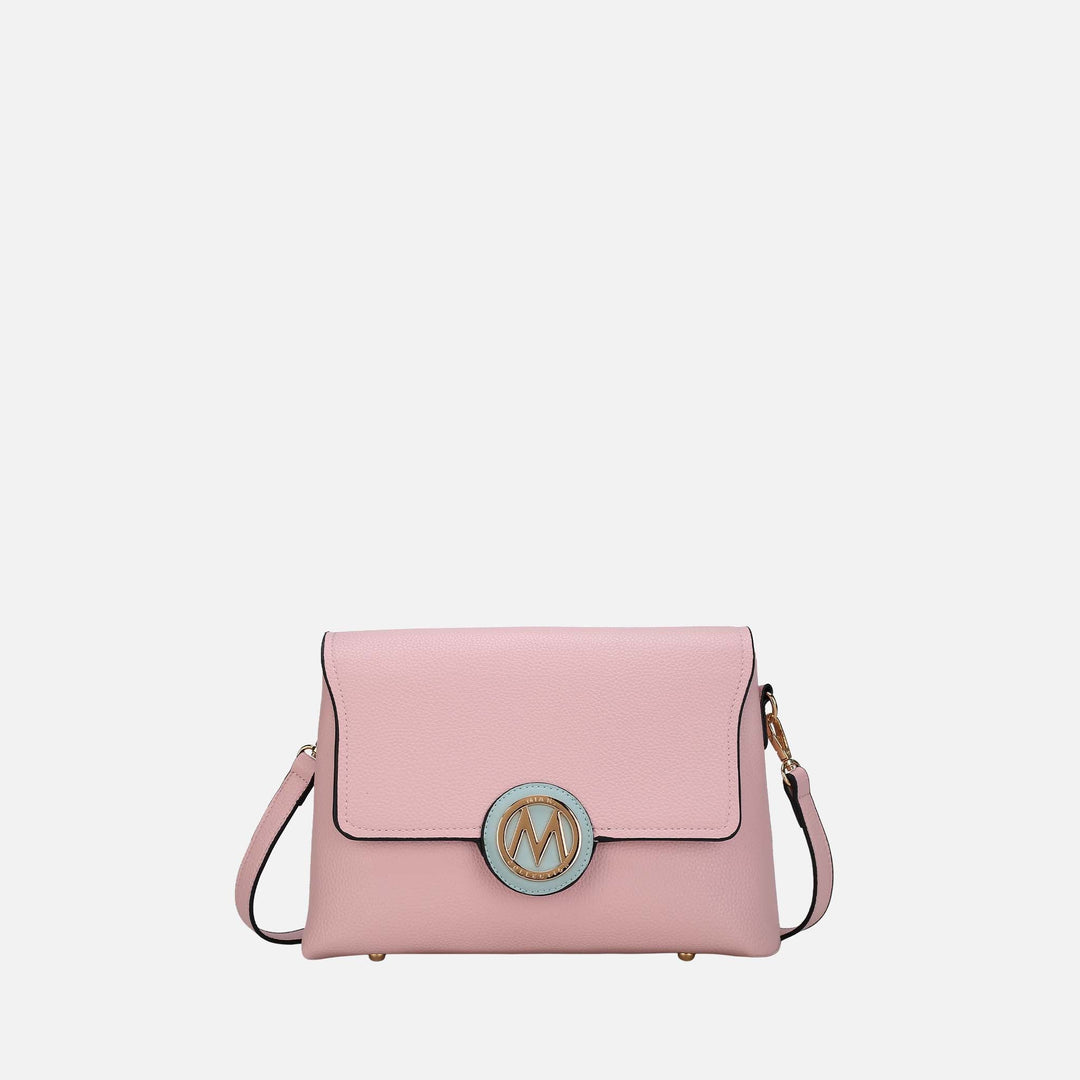 MKF Collection By Mia K Johanna Multi Compartment Crossbody Bag