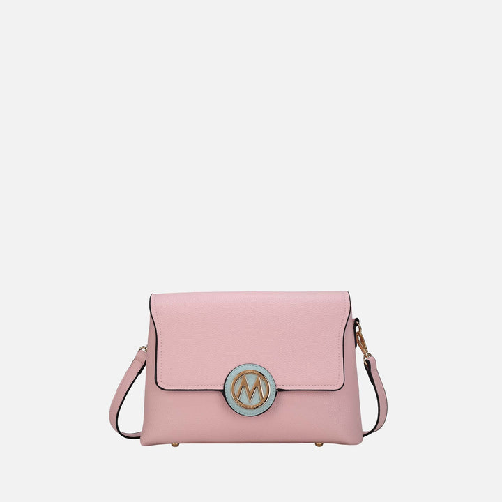 MKF Collection By Mia K Johanna Multi Compartment Crossbody Bag