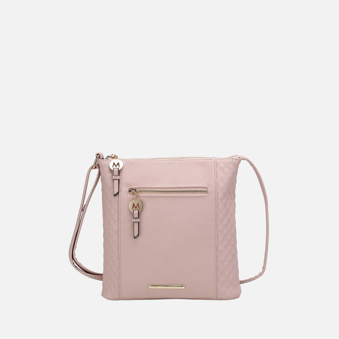 Taupe MKF Collection By Mia K Miranda Crossbody Bag