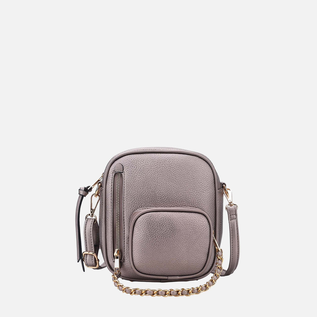 Denim Blue MKF Collection By Mia K Winona Crossbody Bag Handbag