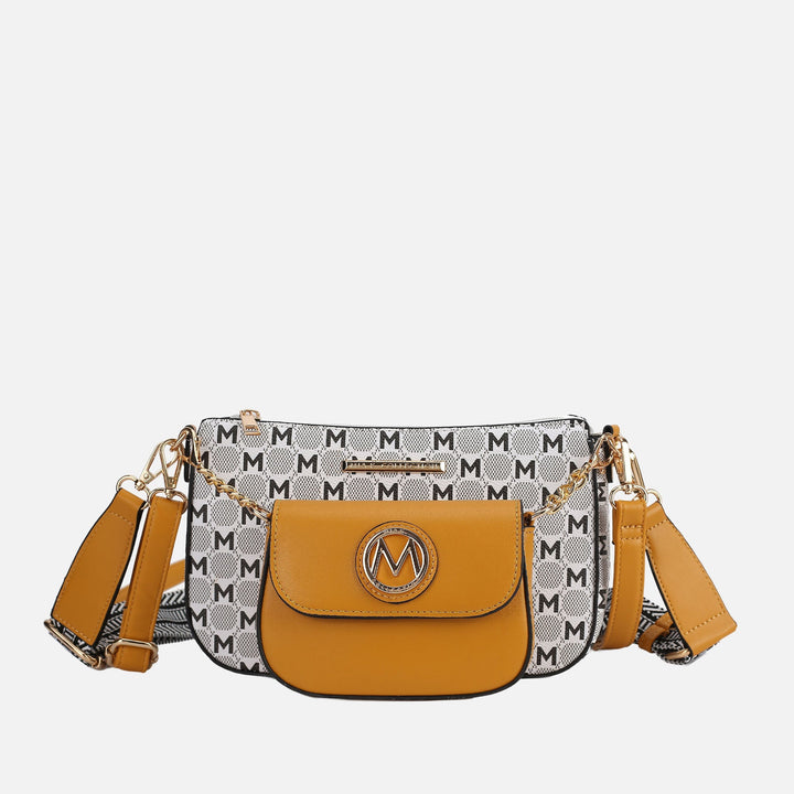 MKF Collection By Mia K Ciri Double Bag