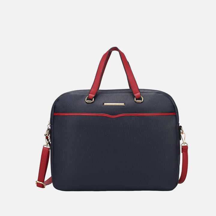Cognac Brown MKF Collection By Mia K Rose Laptop Case
