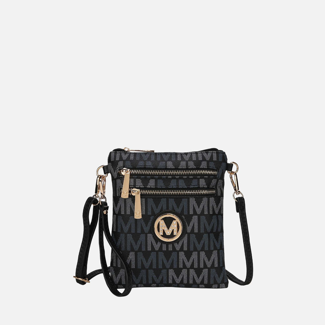 MKF Collection By Mia K Gaia Milan Signature Crossbody Bag