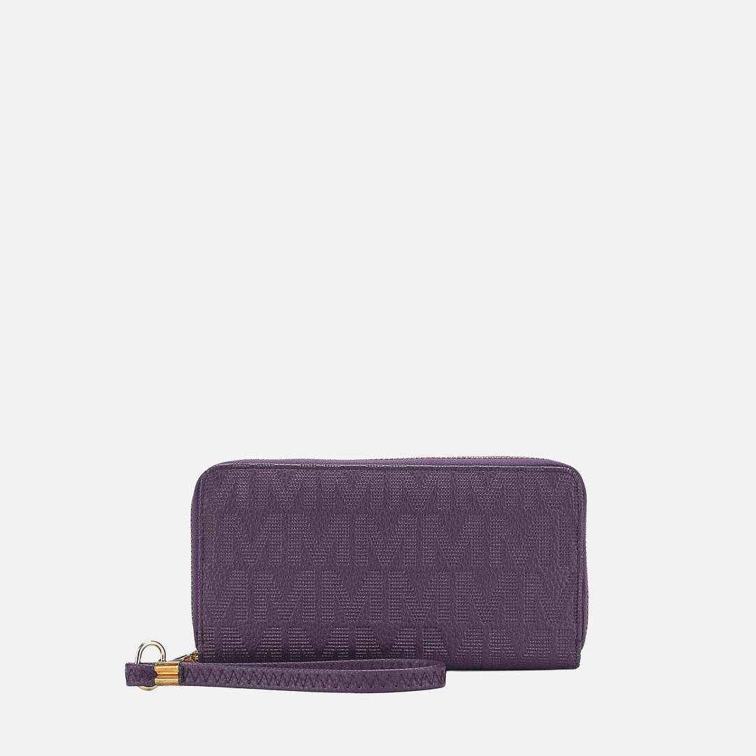 Tan MKF Collection By Mia K Lisbette Signature Wallet