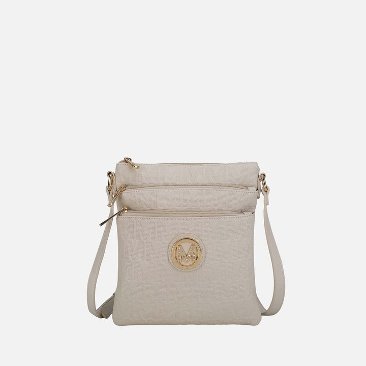 Wine MKF Collection By Mia K Lennit Signature Crossbody Bag