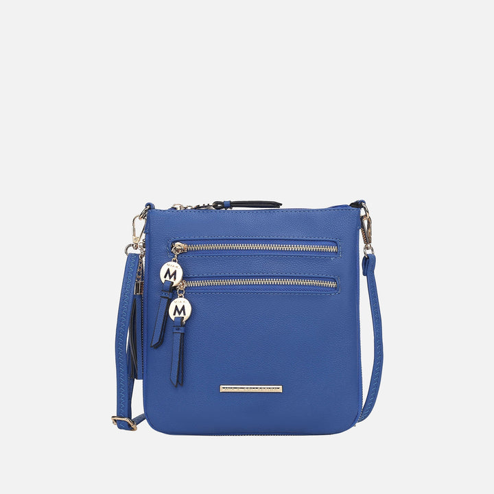Pink MKF Collection By Mia K Angelina Expandable Crossbody Bag