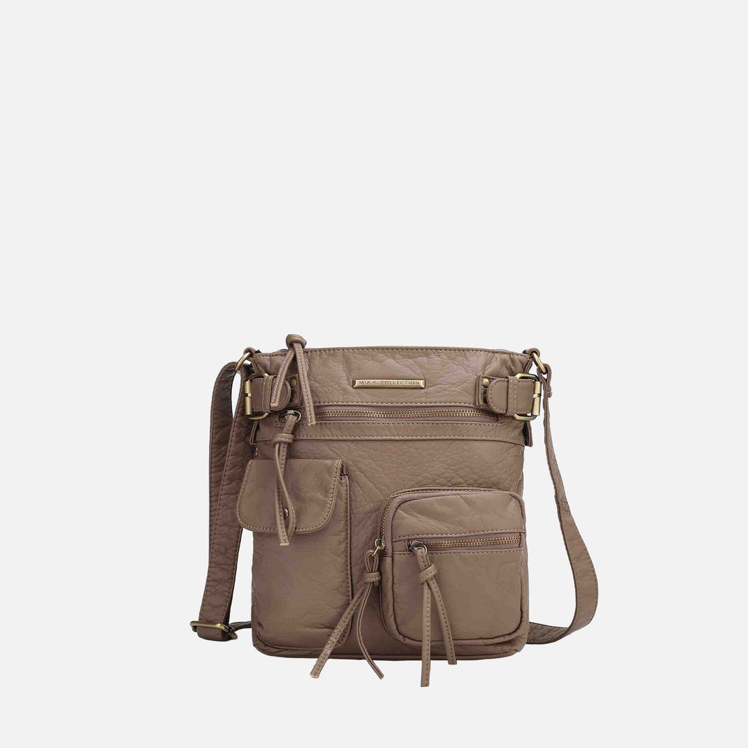 MKF Collection By Mia K Vintage Stiella Crossbody Bag