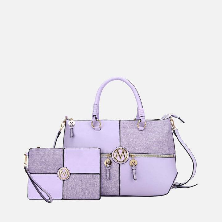 MKF Collection By Mia K Maji Tote Bag And Set