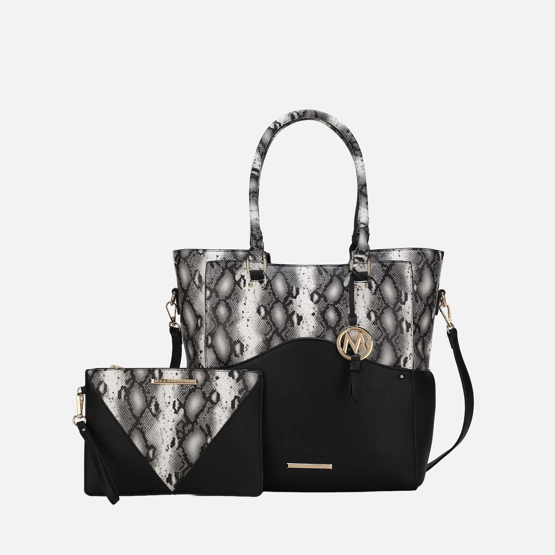 Midnight Blue MKF Collection By Mia K Iris Tote Bag