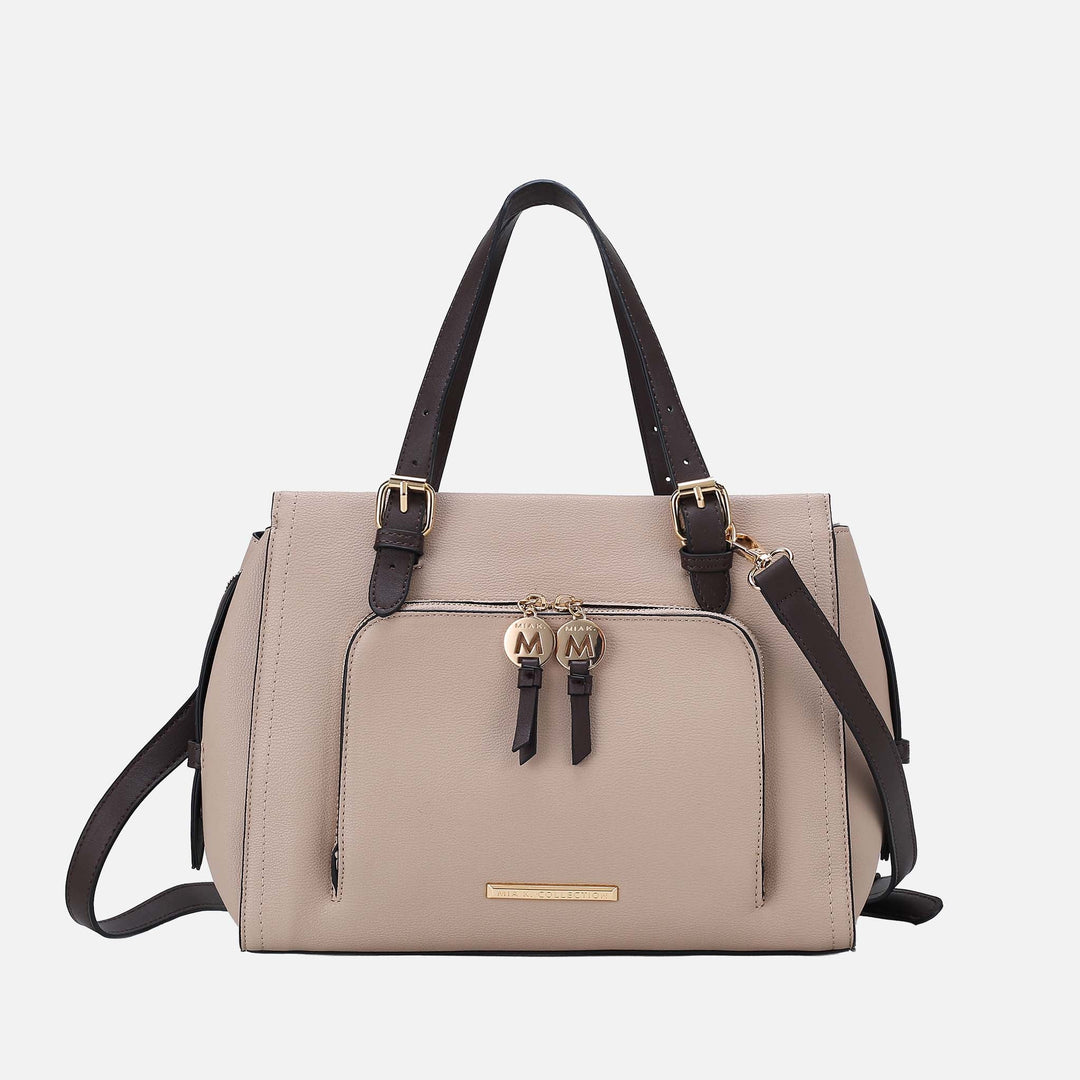 White MKF Collection By Mia K Maisie Shoulder Bag