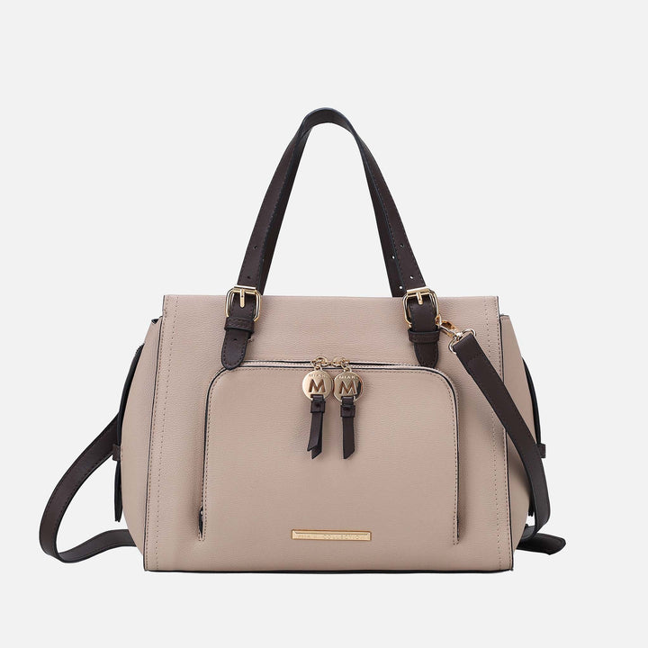 White MKF Collection By Mia K Maisie Shoulder Bag