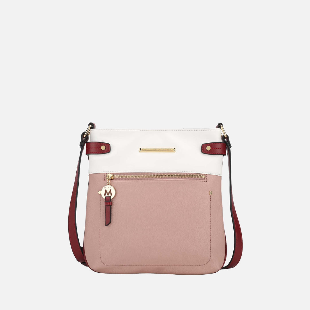 Blush MKF Collection By Mia K Camilla Crossbody Bag