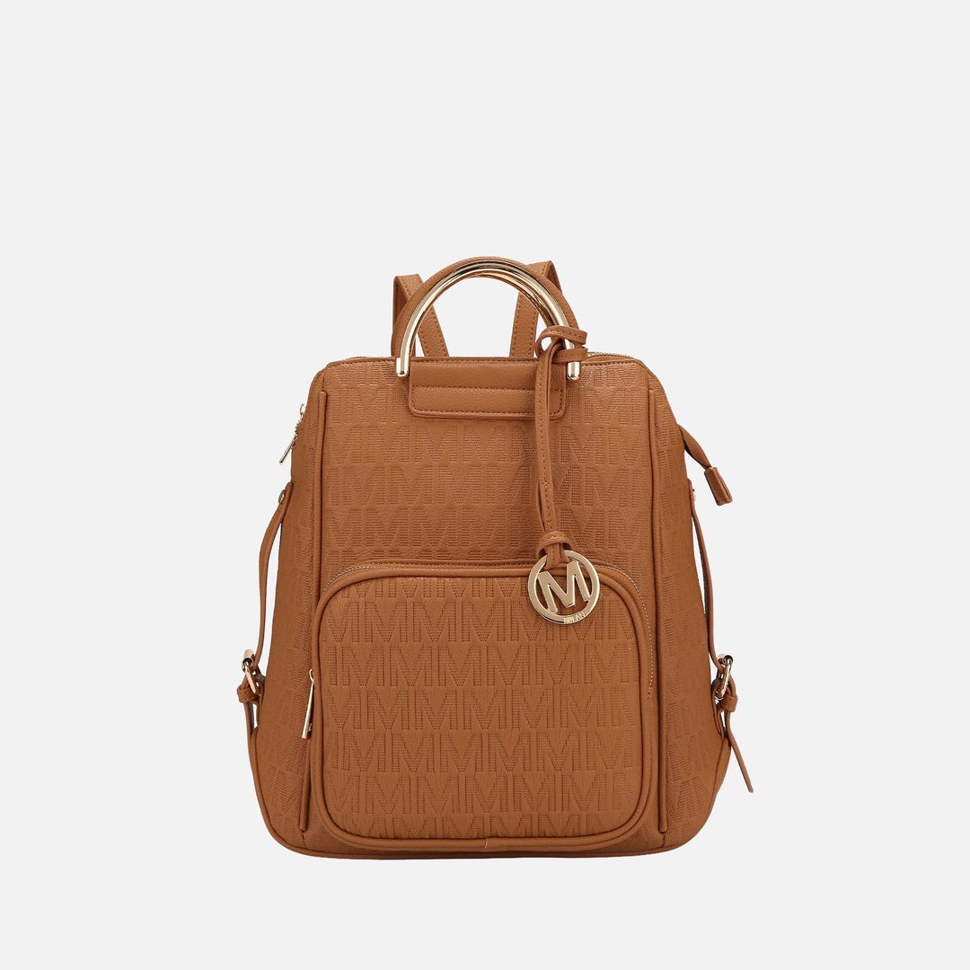 Pewter MKF Collection By Mia K Torra Signature Backpack