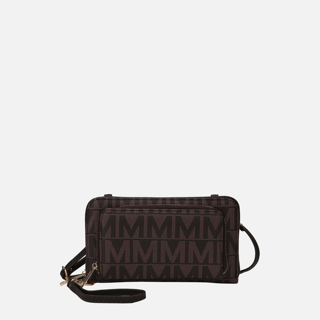 Grey MKF Collection By Mia K Dilma Phone Crossbody Bag