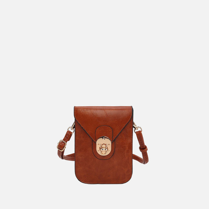 Taupe MKF Collection By Mia K Havana Ii Phone Crossbody Bag