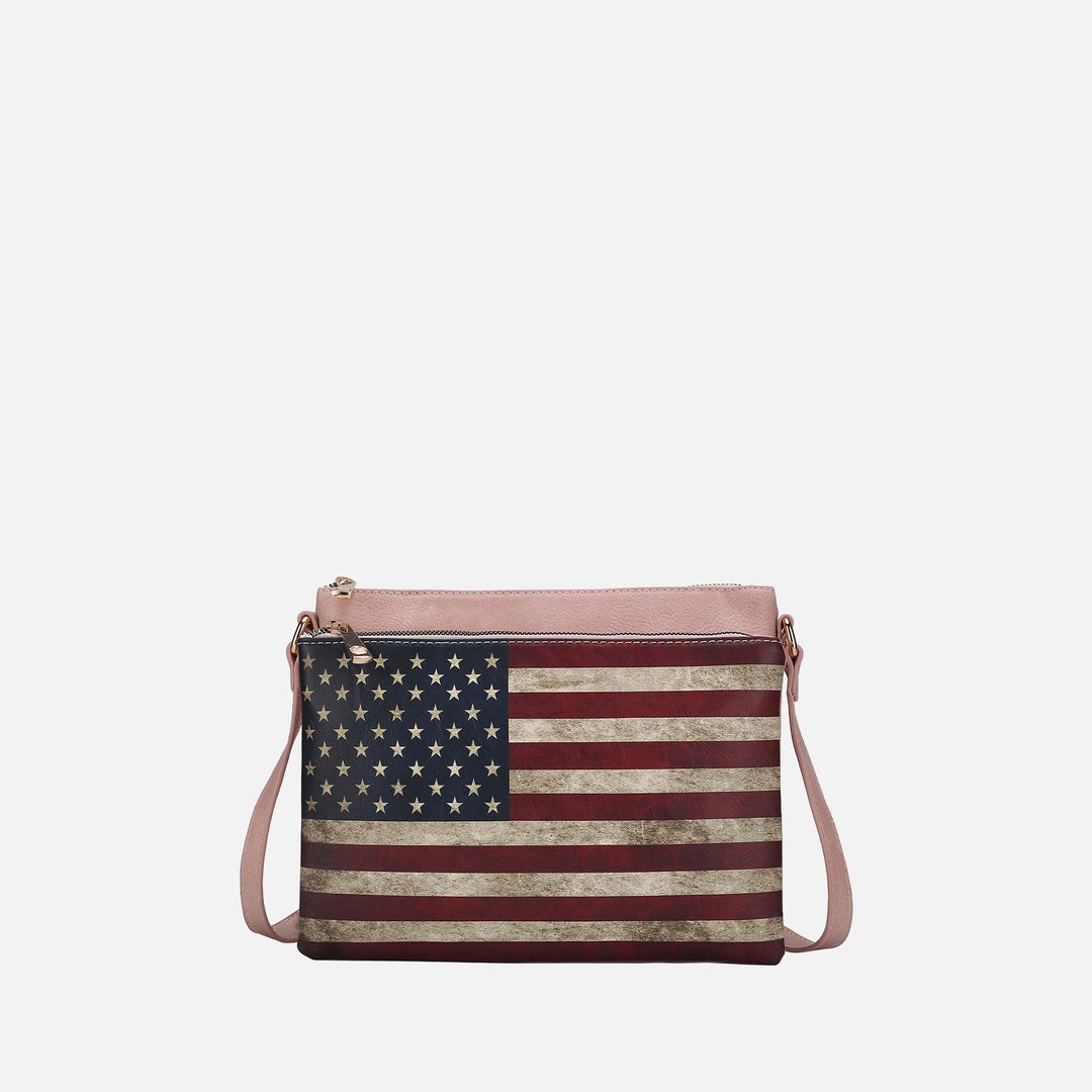 Rose Pink MKF Collection By Mia K Madeline Crossbody Bag