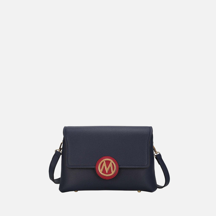 Golden Poppy MKF Collection By Mia K Johanna Multi Compartment Crossbody Bag