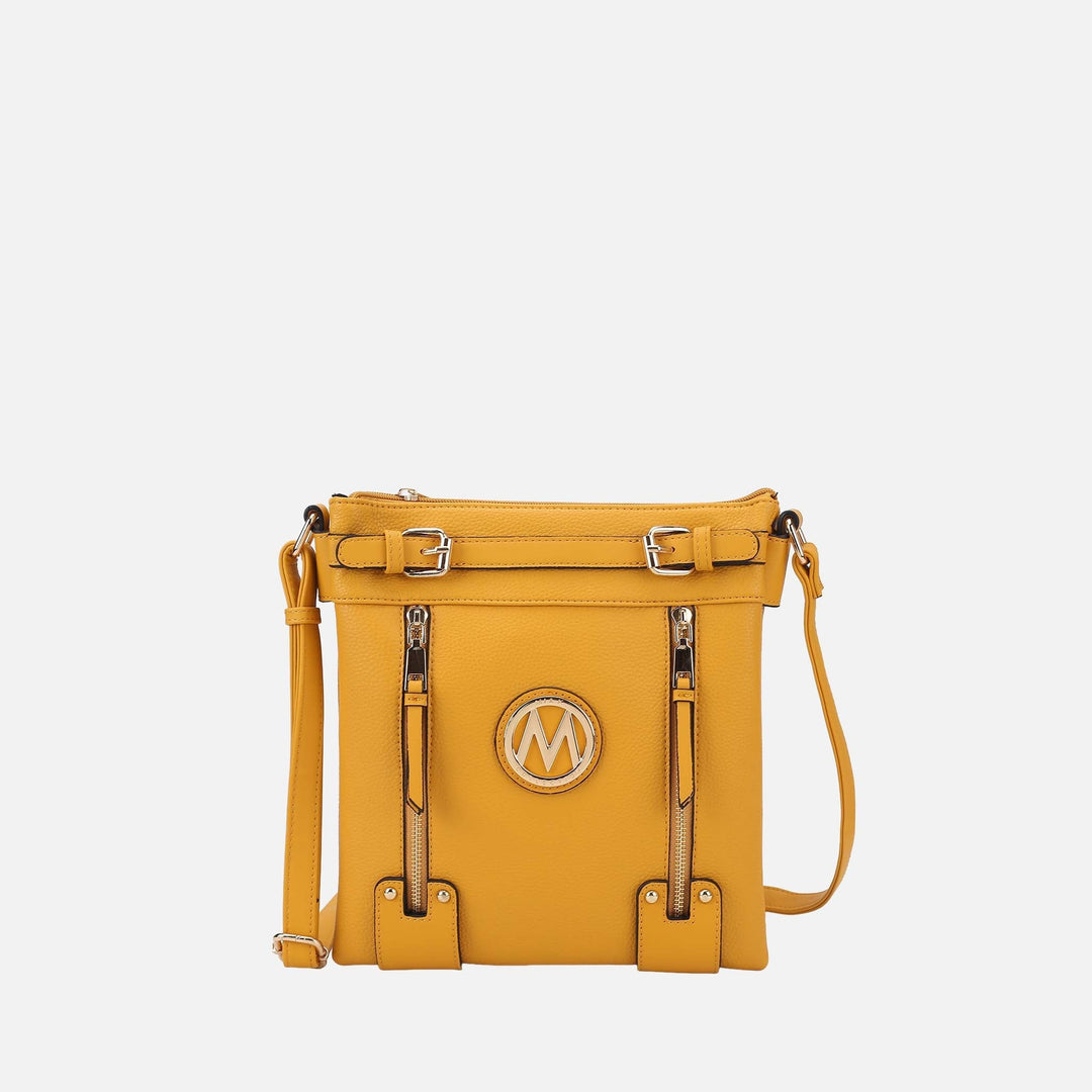 Black MKF Collection By Mia K Lilian Crossbody Bag