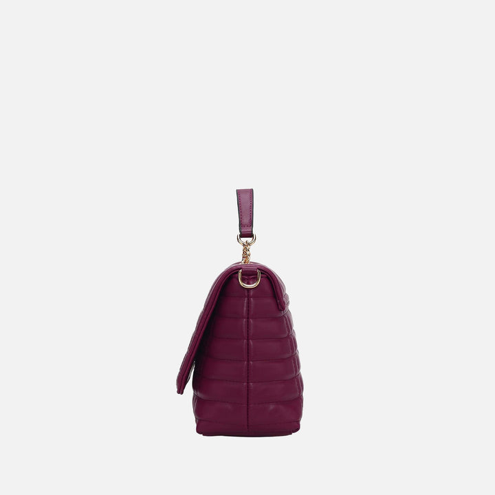 Burgundy MKF Collection By Mia K Lola Shoulder Bag