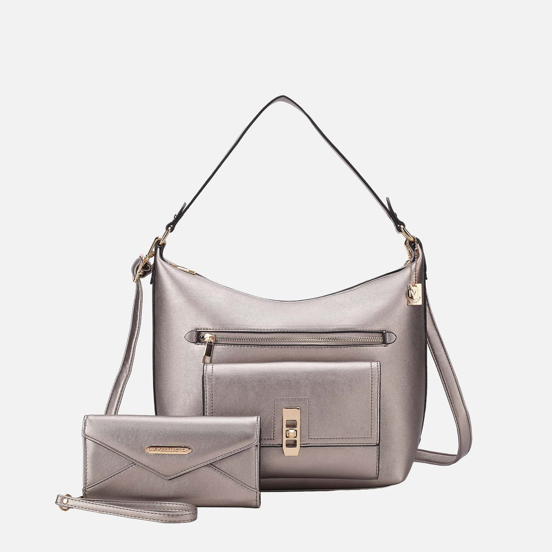 MKF Collection By Mia K Clara Shoulder Bag And Set