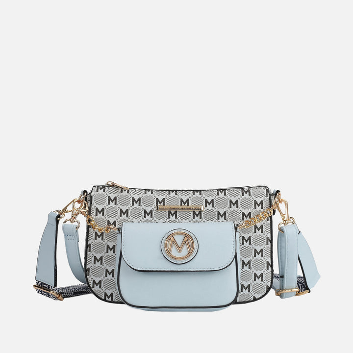 MKF Collection By Mia K Ciri Double Bag