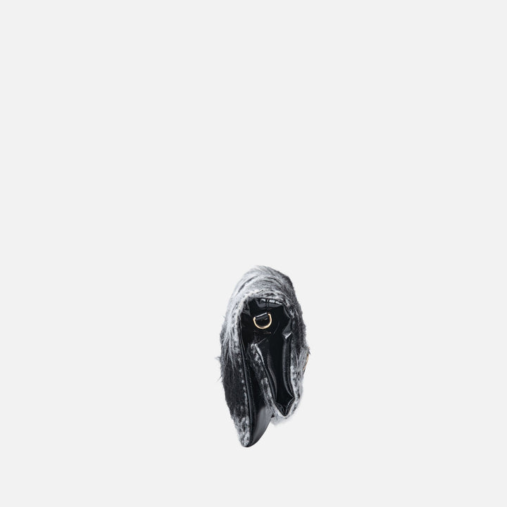 MKF Collection By Mia K Koumei Faux Fur Clutch Bag