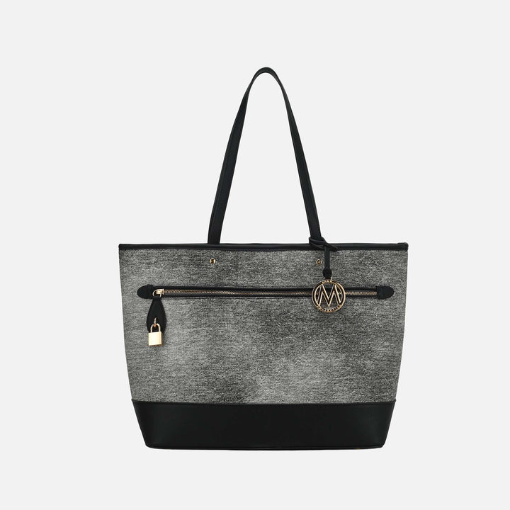 Light Blue MKF Collection By Mia K Juno Tote Bag