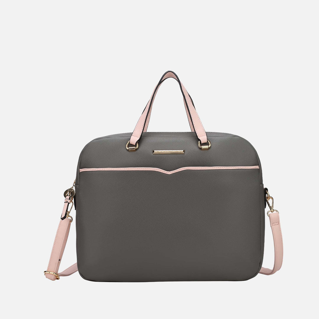 Charcoal Grey MKF Collection By Mia K Rose Laptop Case