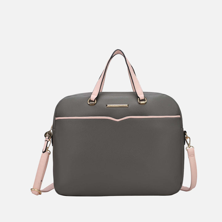 Charcoal Grey MKF Collection By Mia K Rose Laptop Case