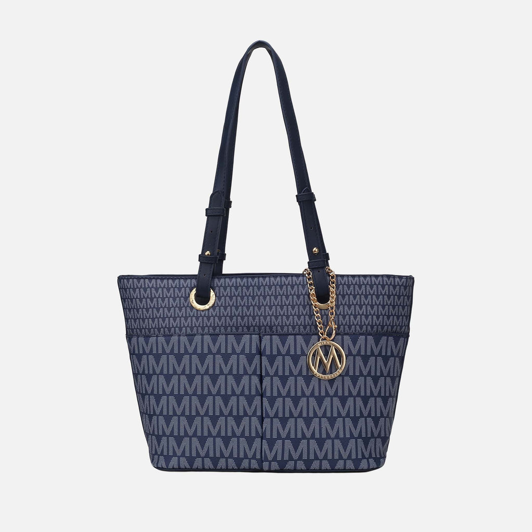 MKF Collection By Mia K Lori Signature Tote Bag