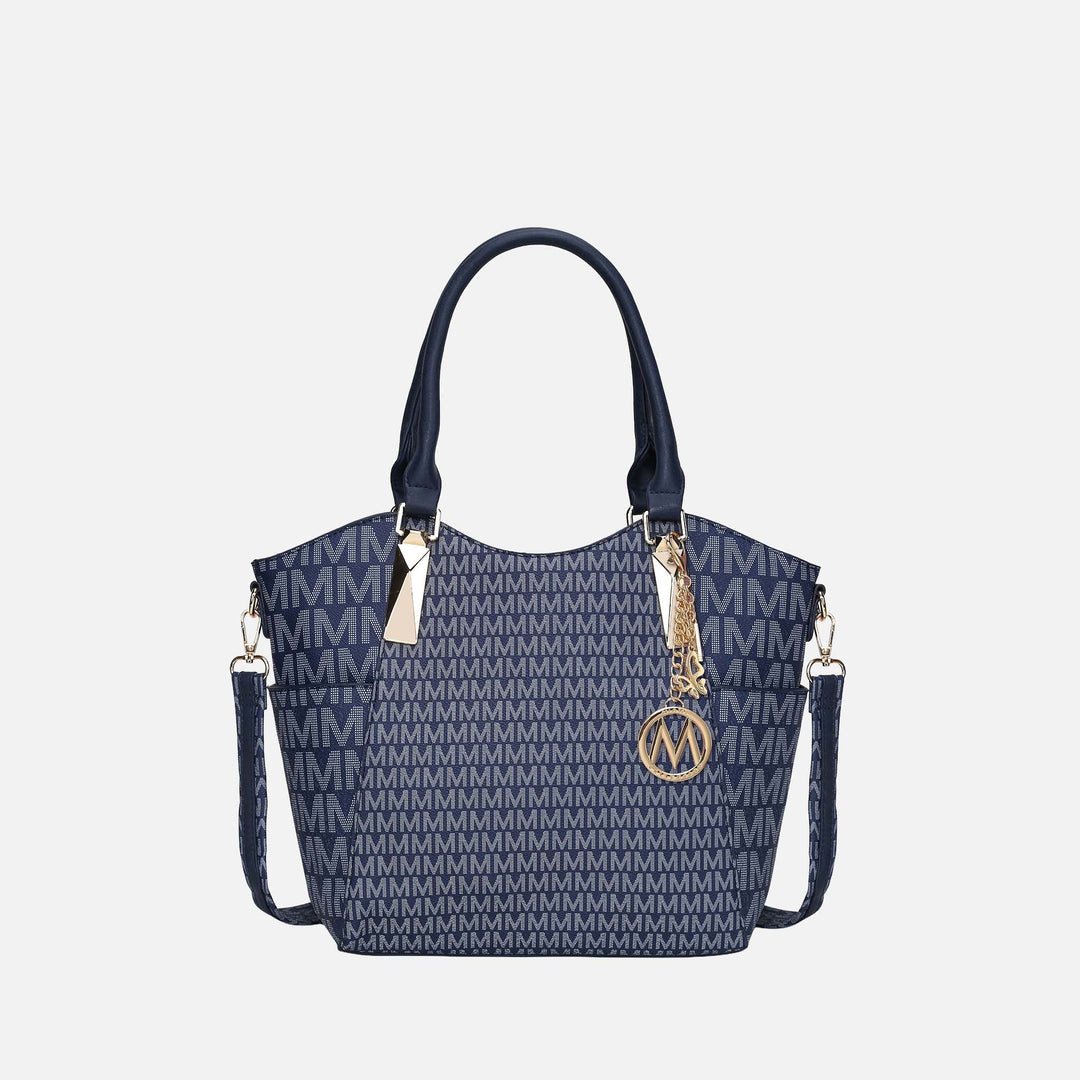 Light Blue MKF Collection By Mia K Devorah Signature Shoulder Bag