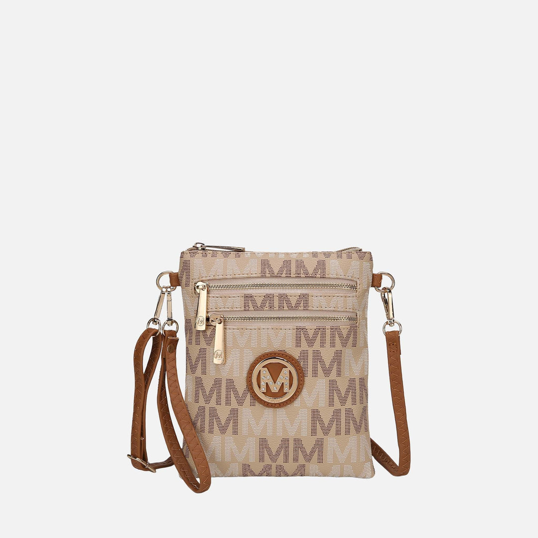 MKF Collection By Mia K Gaia Milan Signature Crossbody Bag