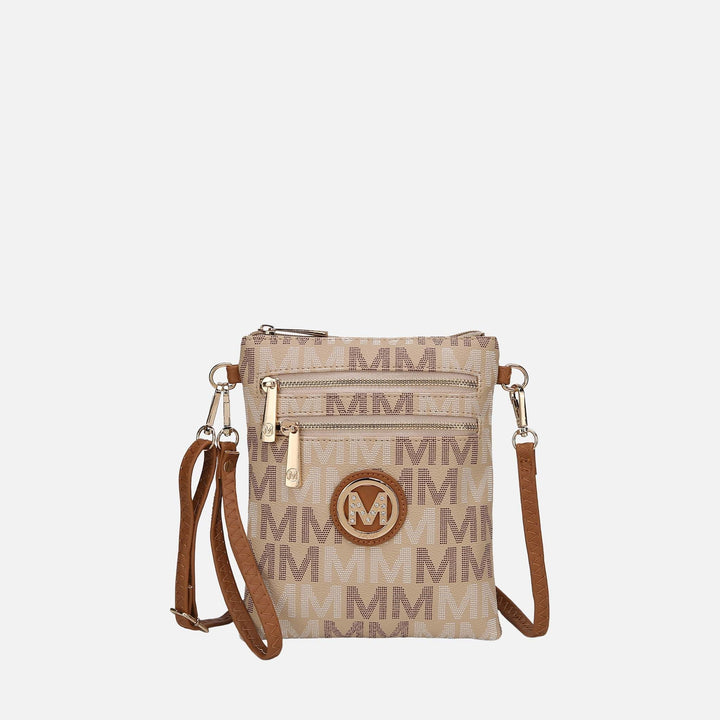 MKF Collection By Mia K Gaia Milan Signature Crossbody Bag