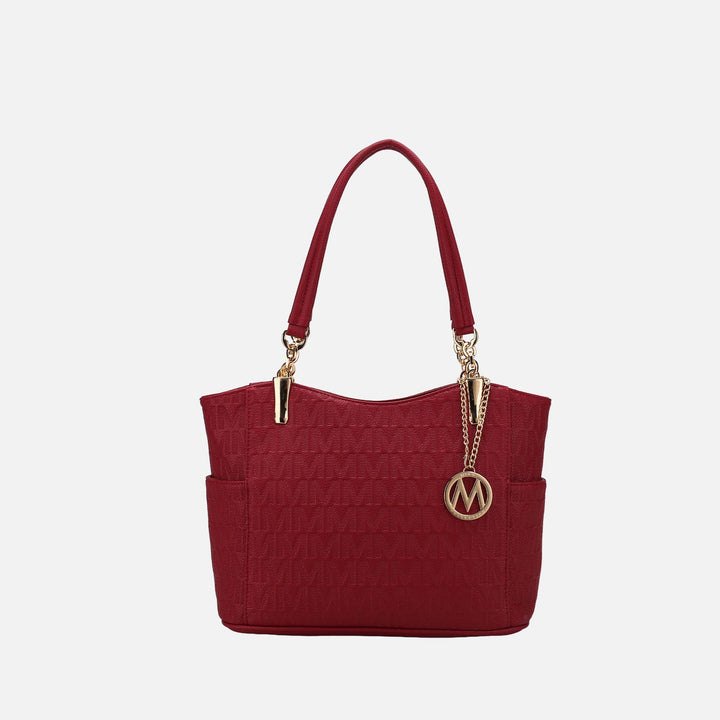 Light Blue MKF Collection By Mia K Malika Signature Shoulder Bag