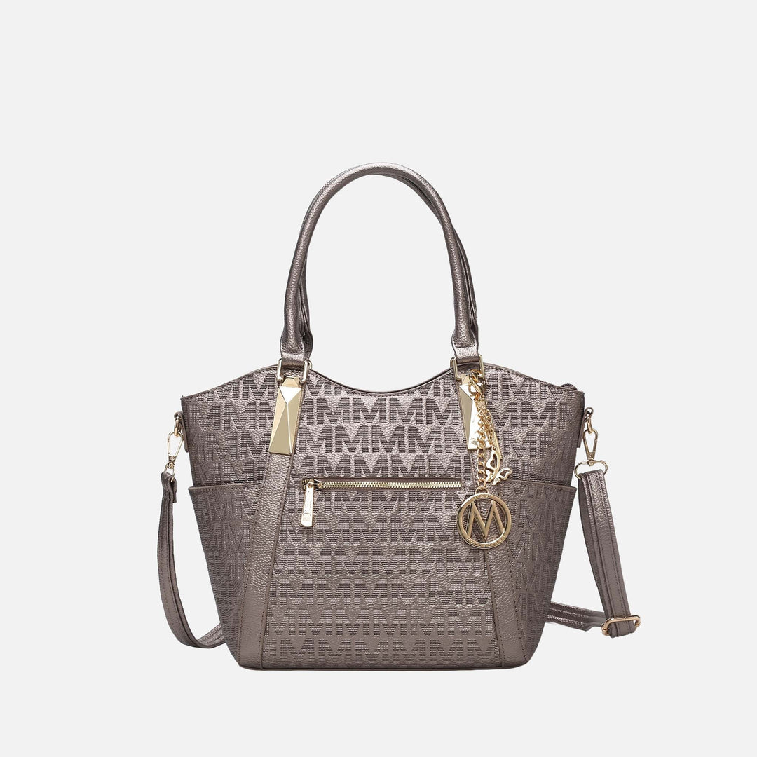 MKF Collection By Mia K Hazel Signature Tote Bag