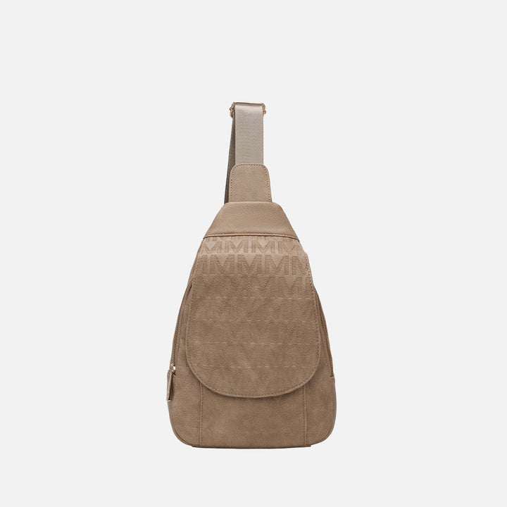 Charcoal Grey MKF Collection By Mia K Cleisy Sling Bag