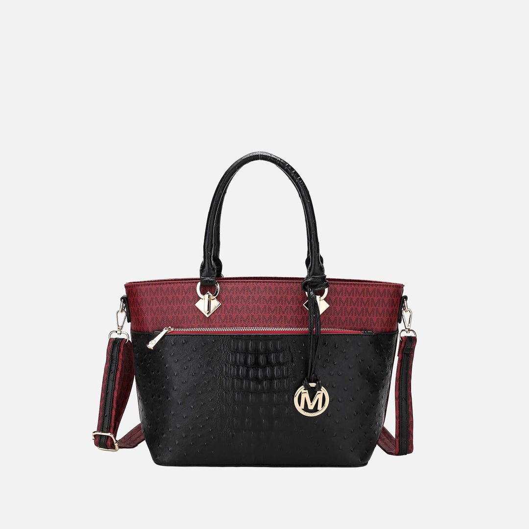 Light Blue MKF Collection By Mia K Grace Signature Tote Bag